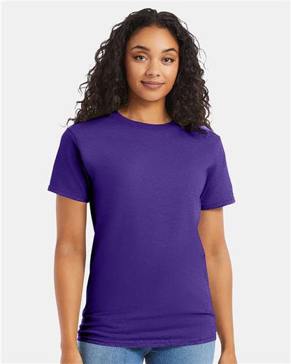 Hanes 5280 - Purple (Front)