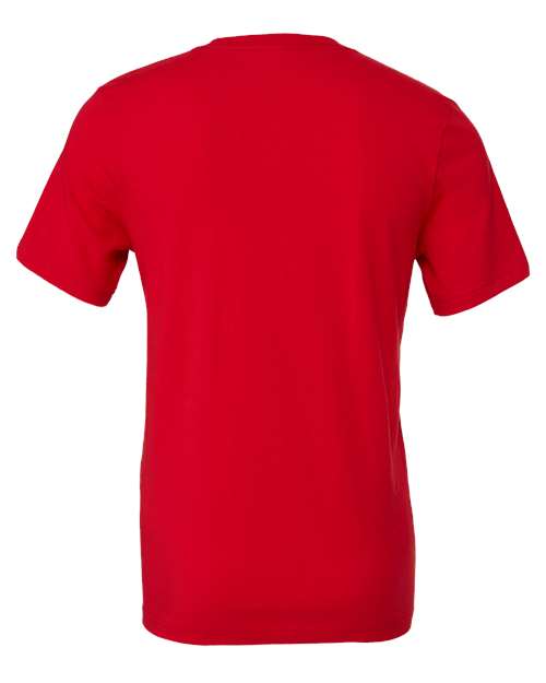 BELLA + CANVAS 3001 - Red (Back)