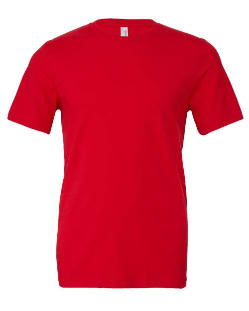BELLA + CANVAS 3001 - Red (Front)