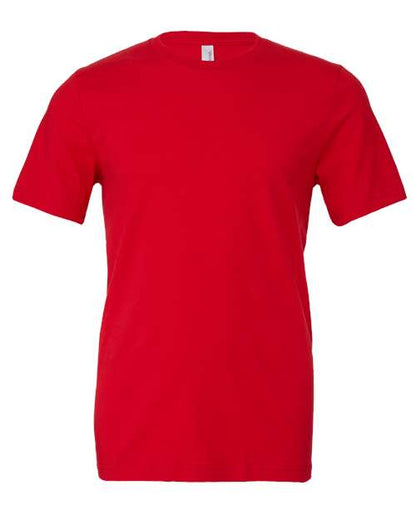 BELLA + CANVAS 3001 - Red (Front)