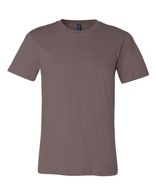 BELLA + CANVAS 3001 - Pebble Brown (Front)