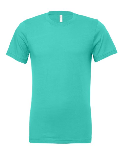 BELLA + CANVAS 3001 - Teal (Front)