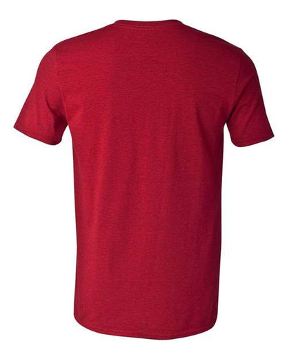 Gildan 64000 - Antique Cherry Red (Back)