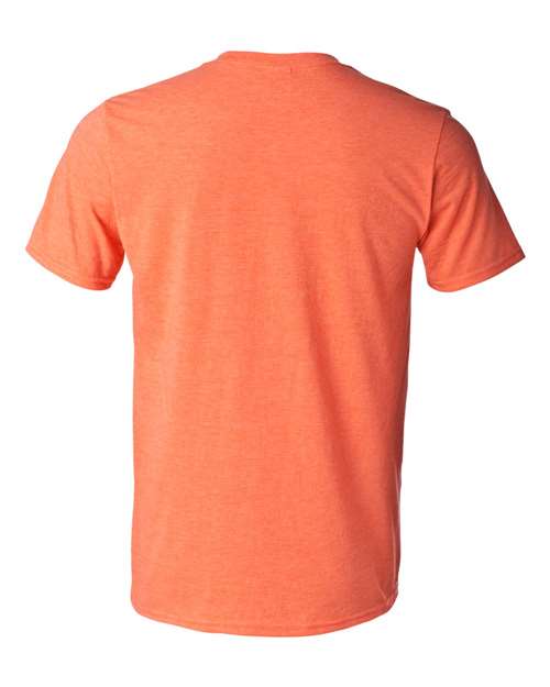 Gildan 64000 - Heather Orange (Back)