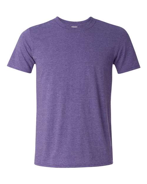 Gildan 64000 - Heather Purple (Front)