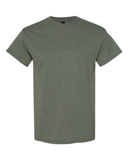 Gildan 5000 - Heather Military Green (Front)