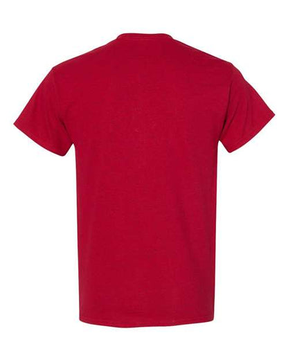 Gildan 5000 - Antique Cherry Red (Back)
