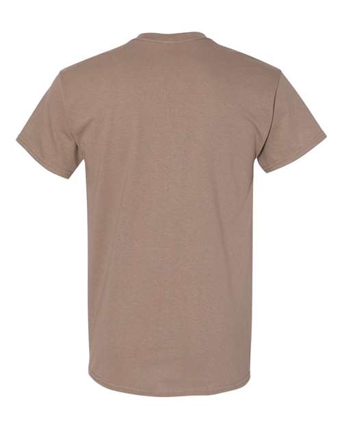 Gildan 5000 - Brown Savana (Back)