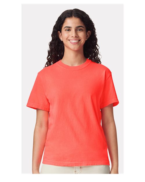 Comfort Colors 1717 - Neon Red Orange (Front)