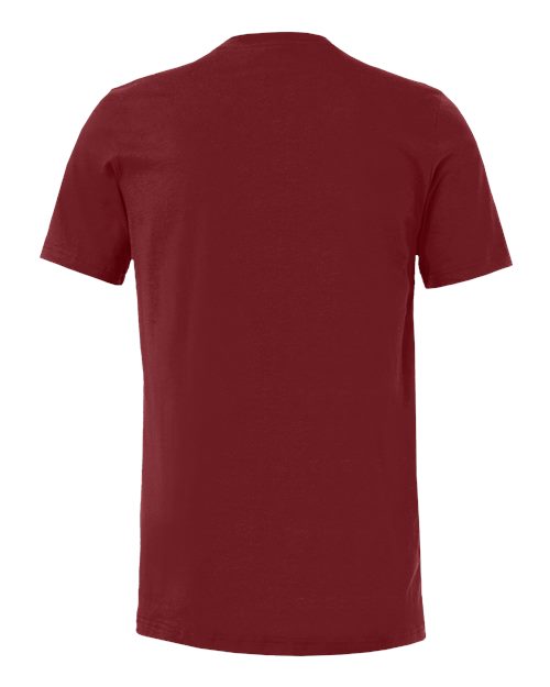 BELLA + CANVAS 3001 - Cardinal (Back)