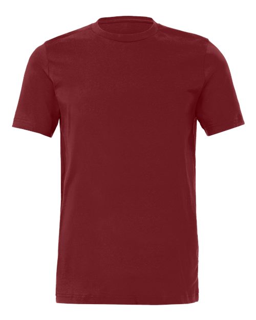 BELLA + CANVAS 3001 - Cardinal (Front)
