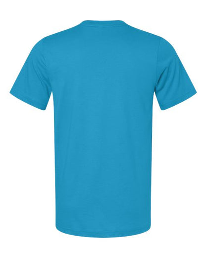 BELLA + CANVAS 3001 - Aqua (Back)