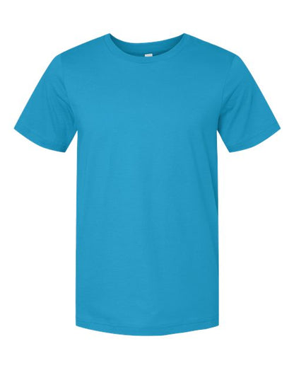 BELLA + CANVAS 3001 - Aqua (Front)
