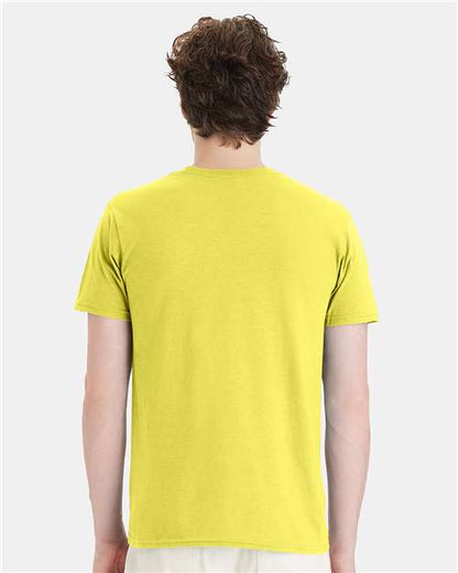 Hanes 4980 - Yellow (Back)