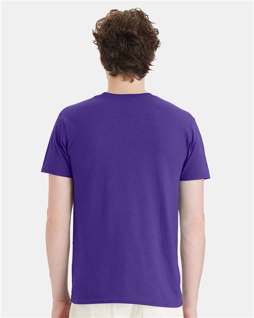Hanes 4980 - Purple (Back)