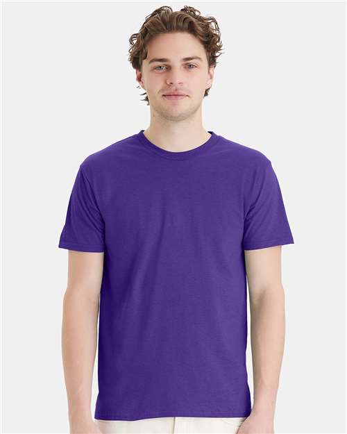Hanes 4980 - Purple (Front)