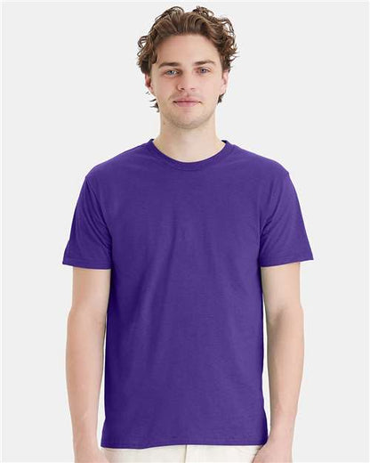 Hanes 4980 - Purple (Front)