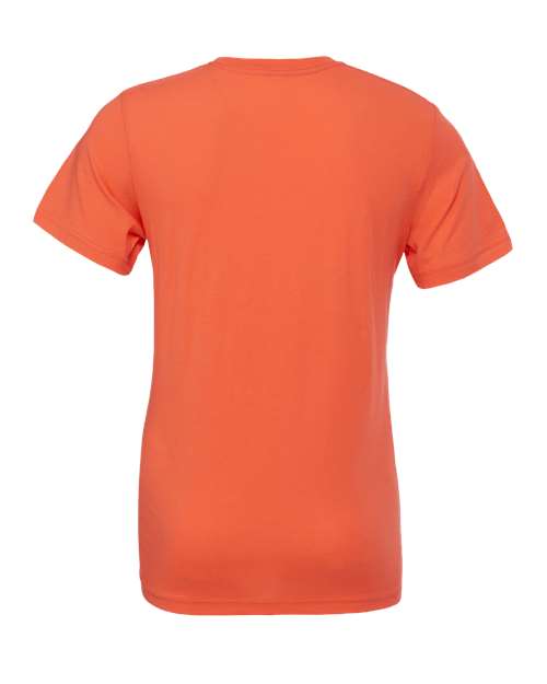 BELLA + CANVAS 3001 - Coral (Back)