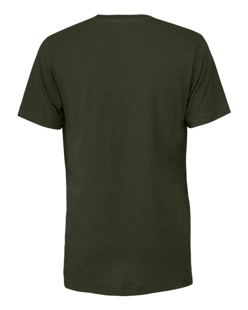 BELLA + CANVAS 3001 - Dark Olive (Back)