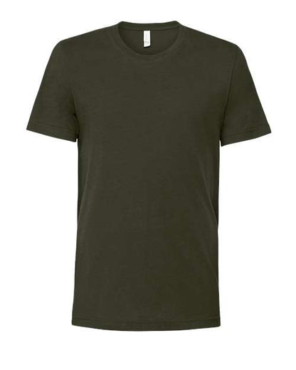BELLA + CANVAS 3001 - Dark Olive (Front)