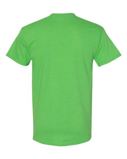 Gildan 5000 - Electric Green (Back)