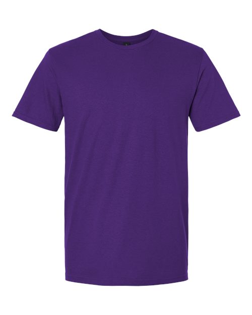 Gildan 64000 - Purple (Front)
