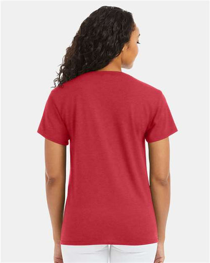 Hanes 5170 - Heather Red (Back)