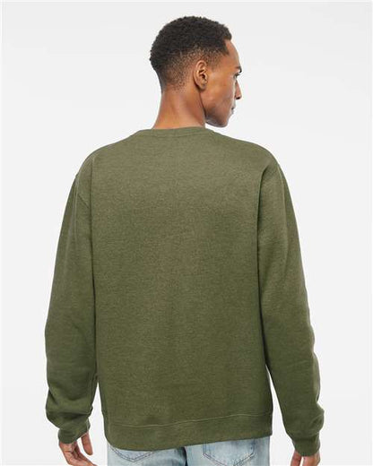 Independent Trading Co. SS3000 - Army Heather (Back)