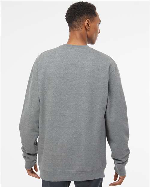 Independent Trading Co. SS3000 - Gunmetal Heather (Back)