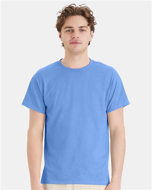 Hanes 5170 - Carolina Blue (Front)