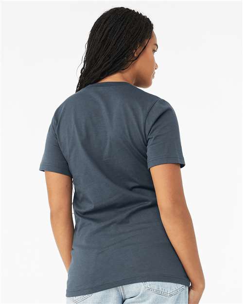 BELLA + CANVAS 3001 - Vintage Navy (Back)