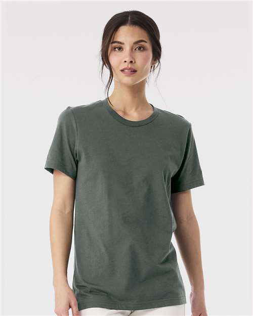 BELLA + CANVAS 3001 - Hunter Green (Front)