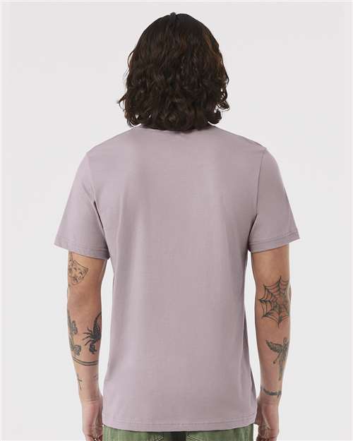 BELLA + CANVAS 3001 - Pink Gravel (Back)