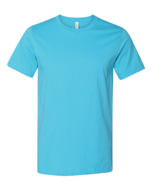 BELLA + CANVAS 3001 - Turquoise (Front)