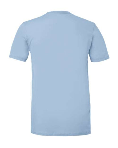 BELLA + CANVAS 3001 - Baby Blue (Back)