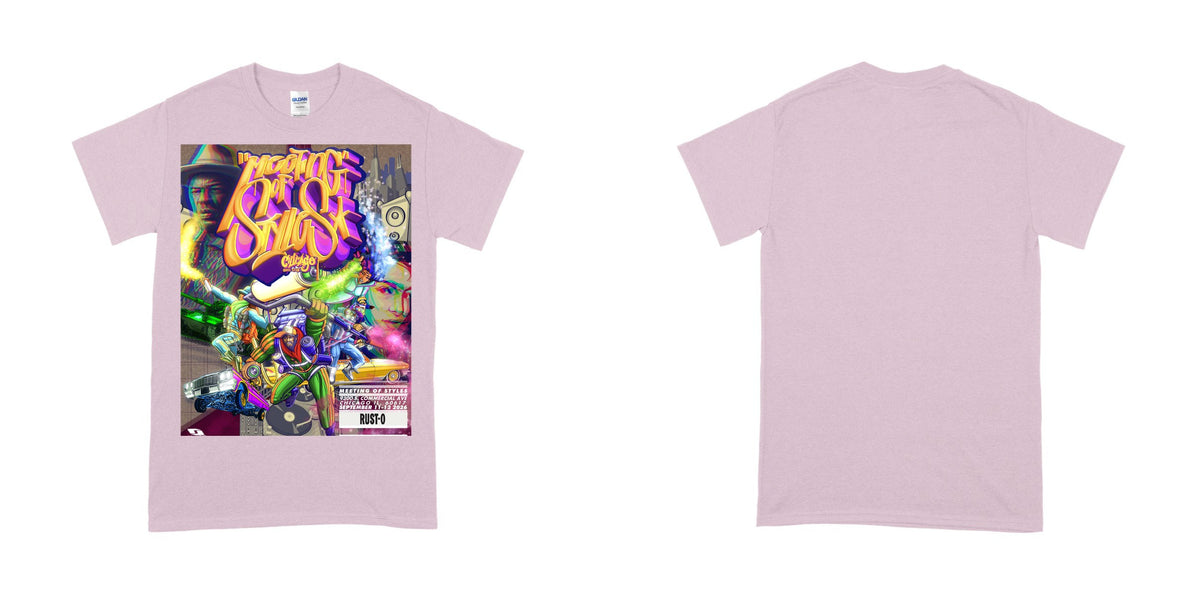 Gildan 5000 — Light Pink / M