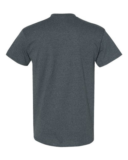 Gildan 5000 - Dark Heather (Back)