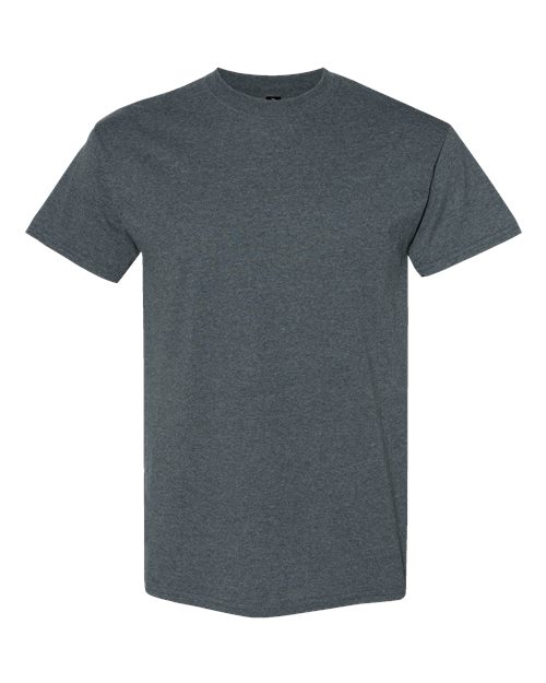 Gildan 5000 - Dark Heather (Front)