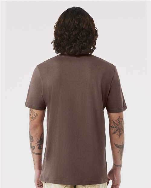 BELLA + CANVAS 3001 - Cocoa (Back)