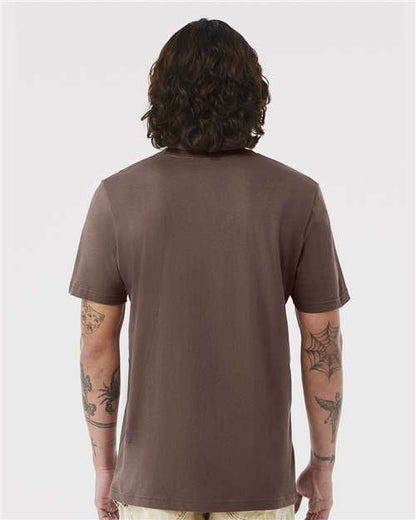 BELLA + CANVAS 3001 - Cocoa (Back)