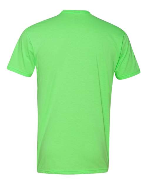 Next Level 6210 - Neon Heather Green (Back)