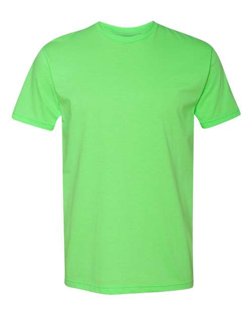 Next Level 6210 - Neon Heather Green (Front)