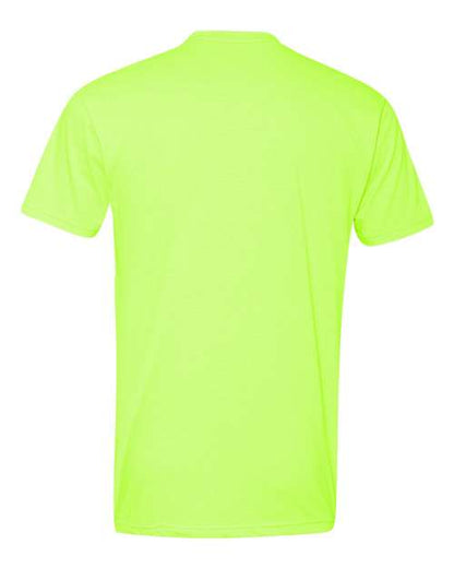 Next Level 6210 - Neon Yellow (Back)