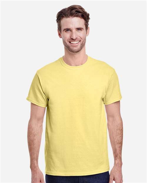 Gildan 5000 - Cornsilk (Front)