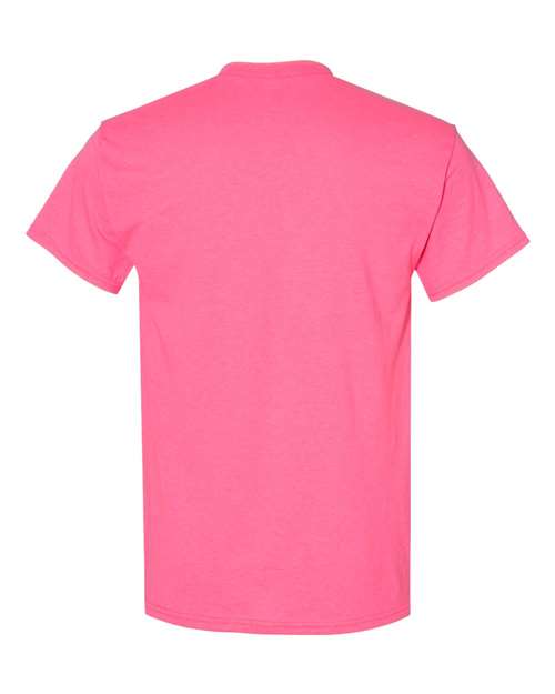 Gildan 5000 - Safety Pink (Back)