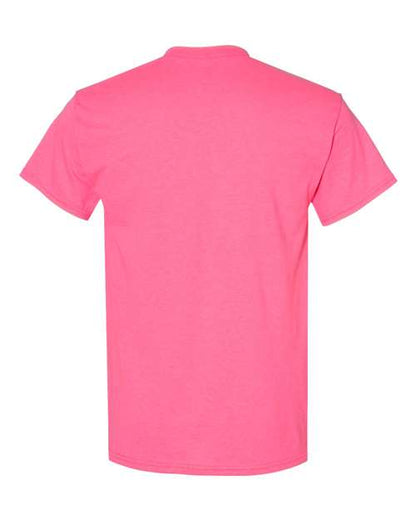 Gildan 5000 - Safety Pink (Back)