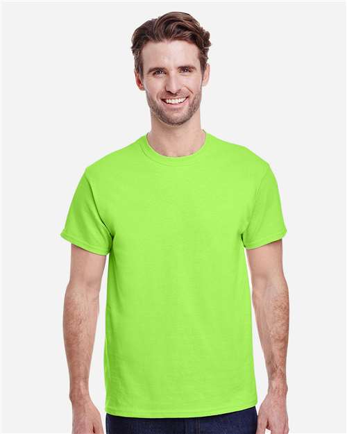 Gildan 5000 - Neon Green (Front)