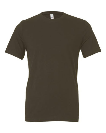 BELLA + CANVAS 3001 - Army (Front)
