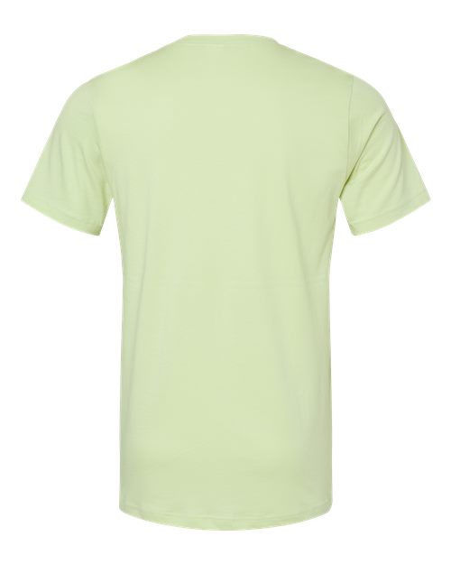 BELLA + CANVAS 3001 - Spring Green (Back)