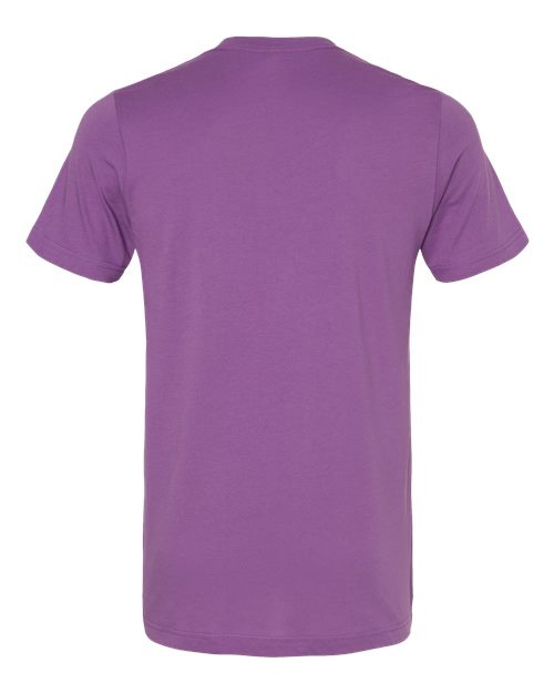 BELLA + CANVAS 3001 - Royal Purple (Back)